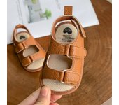 Baby Boys Girls Summer Sandals Closed-Toe Infant Soft Rubber Sole Outdoor Shoes for Toddler First Walkers