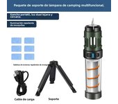 Camping Mosquito Lamp Rechargeable Portable LED Flashlight Outdoor Lighting Mosquito Repellent Light with Tripod