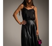 Top lencero mujer con encaje – estilo femenino y elegante – WA Wild Animal – talla única
