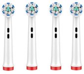 Cabezales De Cepillo De Dientes Para Oral B Electrónico 4/16Pcs Limpieza Diaria Precisión Estándar Acción De Floss Cruzado 3D pro Blanco