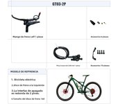 Goodtaste GT03 Power-off Lithium Electric Folding Driving Disc Mountain Scooter Bicycle Caliper Xod Hydraulic Brakes For Bikes