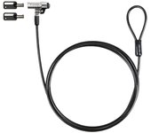 Cable seguridad tipo nano tooq con llave para portatil 1.5m