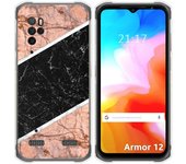 Funda Silicona para Ulefone Armor 12 5G diseño Mármol 07 Dibujos