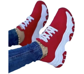 2024 35-43 New Fashion Tennis High Top Vulcanized Sneakers Women's Shoes Fashion Breathable Casual Running Autumn Platform Girls