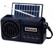 Wireless Bluetooth Speaker MP3 Player FM Radio Solar Charging High Sensitivity Full Band Emergency Radio
