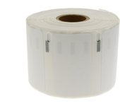 Rollo bobina de 1000 etiquetas adhesivas compatibles con Dymo S0722540 y 11354 57x32mm - BeMatik