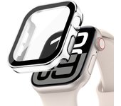 glass+Case for Apple Watch 10 46mm 42mm Accessories Waterproof Straight Edge Screen Protector Cover iWatch series 10 46 mm 42 mm
