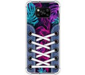 Tumundosmartphone Funda Silicona Antigolpes para Xiaomi POCO X3 NFC / X3 Pro diseño Zapatillas 07 Dibujos