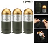 M433 HEDP 40mm Cartridge Dummy Grenade Model Military Fan Collection Toy Gift Mini Storage Case Airsoft Display Decoration