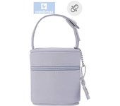 CAMBRASS - PORTA CHUPETAS CELESTE 8,5x8,5x11 CM