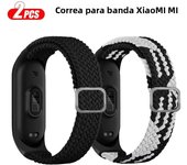 Elastic Nylon Adjustable Watchband for Xiaomi Mi Band  Mi3 Mi4 Mi5 Mi6 Mi7 Mi8 NFC Replacement Bracelet Men Women Sport Strap
