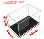 Transparent acrylic display box assembly collection box replaces glass box for displaying action dolls, home storage, and organi