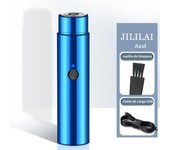 Portable Mini Compact Body Rechargeable Shaver Lithium Battery Electric Shaver Intelligent Operation Led Display Beard Trimmer