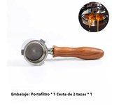 51mm Bottomless Portafilter For Delonghi 9155/9255/9355/9335/9665 Stainless Steel Naked Coffee Handle With Basket