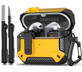 Secure Lock For Samsung Galaxy Buds 3 Case & Galaxy Buds 3 Pro Case with Cleaning Kit TPU Shockproof Protective Cover For Buds 3
