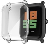 For Amazfit Bip U/U Pro Case Protect Bumper Plating Shell Cover Shockproof Screen Protector For Huami Amazfit Bip U Accessories