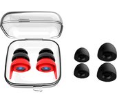 Earbuds for Noise Cancellation, Reusable Silicone Ear Tips, Noise Cancelling, Water Resistant and Comfortable 2 pairs of Waterpr