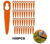100 piezas de repuesto para cuchillas de corte STIHL Polycut 2-2 ABS para cortacésped.