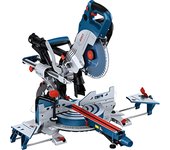 Bosch Professional BITURBO GCM 18V-216 DC - Ingletadora Telescópica a Batería con Doble Láser y Conectividad