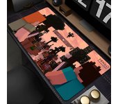 Black Gaming Gamer Playmat Mousepad Pc Accessories M-Minecrafts Large Mouse Pad Office Rubber Desk Mat Non-Slip Extended Carpet