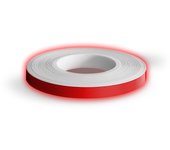 Llantes de Rueda para Ruedas de motorteta reflectantes Rojas de 5 mm x 6 Mt