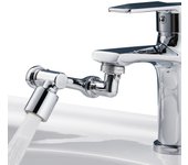 Extensión de Grifo ajustable, extensión de Grifo de latón de 1080 °, adaptador de Grifo ajustable