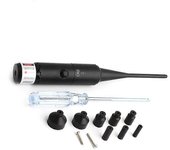 Bore Sighter Kit con Caja de Transporte ajustable Universal herramientas de Caza Luz resistente al desgaste Boresight