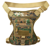 Small hunting Bag  Leg Bag Adjustable Hiking Hunting Waist Packs  Airsoft Molle Drop Leg Bags