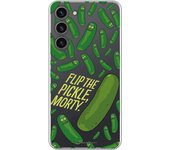 Funda compatible con Samsung Galaxy S23 Plus - Rick y Morty Flip, Morty