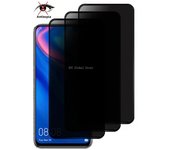 3Pcs 3D Privacy Screen Protectors For Huawei Y9 PRIME 2019 Y9A Y9S Y5 Y6 Pro Anti-spy Protective For Y6S Y7 Y7A Y7P 2020 Glass