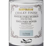 Rust-oleum chalky finish muebles gris marengo 0,750l 5733887 bruguer