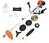Linea Hd Desbrozadora Gasolina 52cc Línea HD | Potente Motor 2T, 3cv, 7 Accesorios de Corte