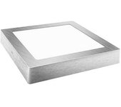 Downlight led superficie cuadrado plata matel 6w 6400K