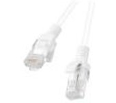 CABLE RED LANBERG LATIGUILLO CAT.6 UTP 2M BLANCO FLUKE PASSED