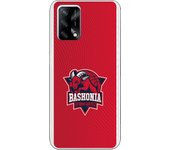 Funda original compatible con Oppo A74 4G - Baskonia fondo rojo