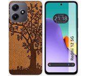 Funda Silicona para Xiaomi Redmi 12 5G diseño Cuero 03 Dibujos