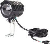 36/48/60V Electric Bicycle Light with Horn 18W 9 LED Electric Scooter LED Front Light Waterproof High Power Headlight for E-Bike