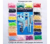 New 80/150/240/360Sets T5 12MM  Plastic Snap Button Fastener + Snaps Pliers Sewing Tool Kit Press Machine For Baby Kids Clothes