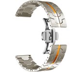 Luxury Stainless Steel Strap for Amazfit Falcon T-rex Ultra GTR 4 3/3 Pro 2 2e Men Watchband for HUAWEI Watch 4 4 Pro GT3 Pro 46
