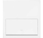 Simon 100 | Kit frontal horizontal para 1 elemento con 1 tecla blanco mate 10020101-230