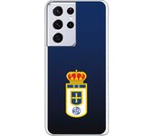 Funda original compatible con Samsung Galaxy S21 Ultra - S30 Ultra - Real Oviedo Escudo Fondo degradado