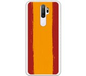 Funda original compatible con Oppo A9 2020 - A5 2020 - Bandera Espana Pincel