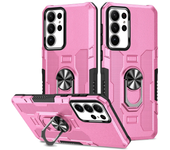 Rugged Heavy Armor Shockproof Case for Samsung Galaxy S25 S24 S23 Ultra Plus FE Magnetic Ring Holder Otter Protector Box Cover