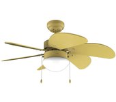 CECOTEC 08456 Ventilador de Techo 50W con Lámpara, 6 Aspas y Modo Invierno/Verano