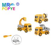 MR POPYE - SET CAMIONES - 3 MODELOS A ELEGIR - CONJUNTO DE 3 CAMIONES DIY - CAMIONES DE EMERGENCIA, CONSTRUCCIÓN - IDEAL PARA REGALAR - JUGUETE PARA NIÑOS Y NIÑAS - PRODUCTO OFICIAL - MR POPYE
