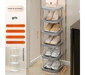 Vertical Shoe Rack Multi-Layer Shoe Cabinet Entry Door Simple Rack Dormitory Door Racks Bedroom Storage Space-Saving Shoe Shelf