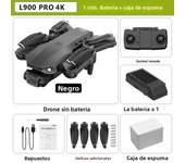 New L900 Pro MAX GPS Drone 4K Professional Dual Camera 5G Wifi 360° Obstacle Avoidance Brushless Foldable Quadcopter RC Drones