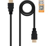 Nanocable HDMI V2.0, 0.5m, 0,5 m, HDMI Type A (Standard), HDMI Type A (Standard), 3840 x 2160 Pixele