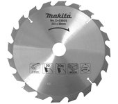 Makita D-03925 hoja de sierra circular 1 pieza(s)