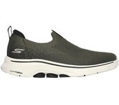 Skechers 216633_OLBK Zapatillas deportivas para hombre verdes en textil 82343